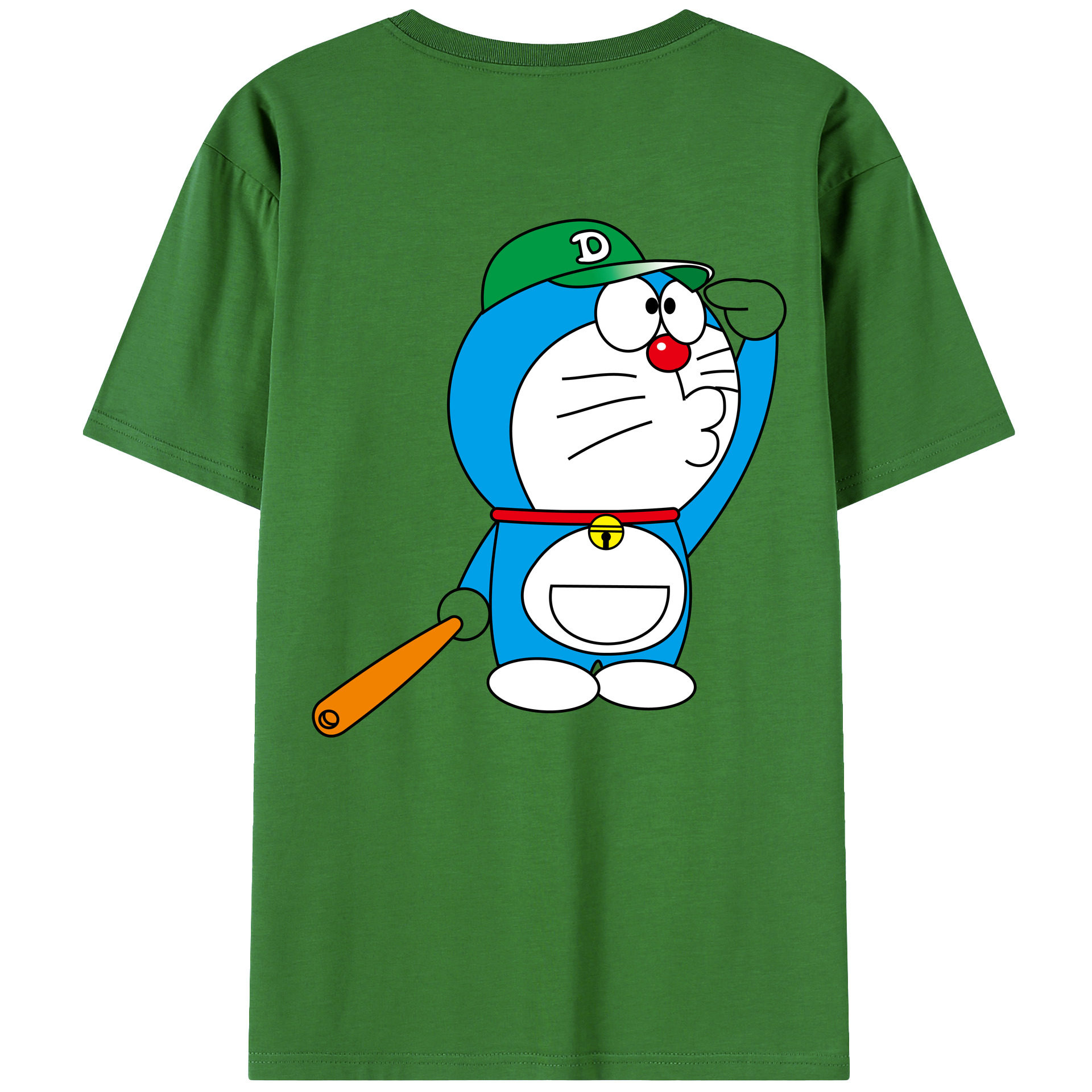 （画像用） ドラえもん Doraemon レディース半袖Tシャツ(バックプリント)